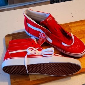 Vans Sk8-Hi Red Size 13